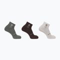 Skarpety Salomon Everyday Ankle 3 pary silver cloud/sedona sage