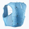 Kamizelka do biegania Salomon Active Skin 8 Set blue danube/blue curacao 2