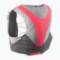 Kamizelka do biegania Salomon ADV SKIN 5 Set castelrock/alloy/neon flame 2