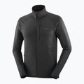 Bluza trekkingowa męska Salomon Lightwarm Full Zip deep black 7