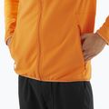 Bluza trekkingowa męska Salomon Lightwarm Full Zip turmeric 5