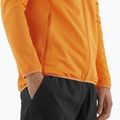 Bluza trekkingowa męska Salomon Lightwarm Full Zip turmeric 6
