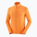 Bluza trekkingowa męska Salomon Lightwarm Full Zip turmeric 7