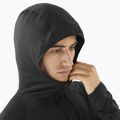 Bluza trekkingowa męska Salomon Sntial Lightwarm Hybrid deep black 3