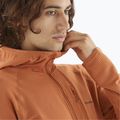 Bluza trekkingowa męska Salomon Sntial Lightwarm Hybrid sierra 4