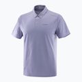 Koszulka polo męska Salomon Trackline Polo blue granite 7