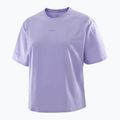 Koszulka damska Salomon Trackline Tee SS violet tulip 6