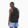 Tank top do biegania męski Salomon Shakeout Core Tank deep black 2