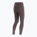 Legginsy do biegania damskie Salomon SHAKEout Bliss 25" coffee bean 9