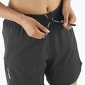 Spodenki do biegania damskie Salomon SHAKEout Core 6" deep black 3