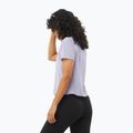 Koszulka do biegania damska Salomon SHAKEout Air Crop SS Tee cosmic sky 2
