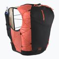 Kamizelka do biegania damska Salomon Active Skin 12 Set emerglow/black 2