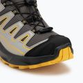 Buty trekkingowe dziecięce Salomon X Ultra Mid GTX castlerock/black/spicy/mustard 7