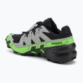 Buty do biegania męskie Salomon Speedcross 6 GTX black/alloy/green gecko 3