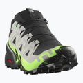Buty do biegania męskie Salomon Speedcross 6 GTX black/alloy/green gecko