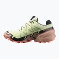 Buty do biegania damskie Salomon Speedcross 6 GTX lime cream/mahogany rose/black 3