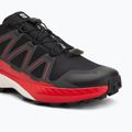 Buty do biegania męskie Salomon Speedcross Peak black/asphalt/fiery red 7