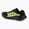 Buty do biegania męskie Salomon Alphaglide GTX black/alloy/sharp green 3