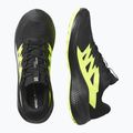 Buty do biegania męskie Salomon Alphaglide GTX black/alloy/sharp green 5