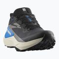 Buty do biegania męskie Salomon Genesis GTX black/lunar rock/french blue 8