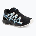 Buty do biegania dziecięce Salomon Speedcross Waterproof black/vanilla ice/french blue