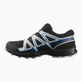 Buty do biegania dziecięce Salomon Speedcross Waterproof black/vanilla ice/french blue 9
