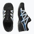Buty do biegania dziecięce Salomon Speedcross Waterproof black/vanilla ice/french blue 12