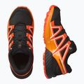 Buty trekkingowe dziecięce Salomon Speedcross black/cherry tomato/turmeric 9