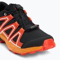 Buty trekkingowe dziecięce Salomon Speedcross black/cherry tomato/turmeric 7