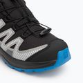 Buty turystyczne dziecięce Salomon XA PRO V8 MID WP black/monument /french blue 7