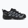 Buty trekkingowe dziecięce Salomon XA Pro 3D V8 Waterproof black/turbulence/quarry 2