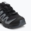 Buty trekkingowe dziecięce Salomon XA Pro 3D V8 Waterproof black/turbulence/quarry 7