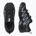 Buty trekkingowe dziecięce Salomon XA Pro 3D V8 Waterproof black/turbulence/quarry 12