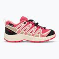 Buty turystyczne dziecięce Salomon XA PRO V8 WP rouger/vanila/flamino pink 2