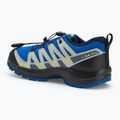 Buty turystyczne dziecięce Salomon XA PRO V8 WP nautical blue/black/sharp green 3