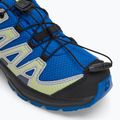 Buty turystyczne dziecięce Salomon XA PRO V8 WP nautical blue/black/sharp green 7