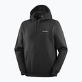 Bluza męska Salomon Chest Logo Hoodie deep black 3