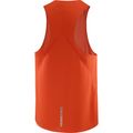 Koszulka do biegania męska Salomon S/Lab Speed Singlet flery red 5