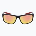 Okulary przeciwsłoneczne Nike Adrenaline 22 M matte black/university red/grey w/red lens 9