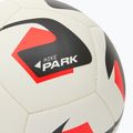 Piłka do piłki nożnej Nike Park Team 2.0 white/bright crimson/black rozmiar 3 3