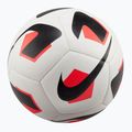 Piłka do piłki nożnej Nike Park Team 2.0 white/bright crimson/black rozmiar 3 5