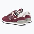 Buty New Balance 574 burgundy 3