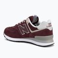 Buty męskie New Balance Classic 574's V3 Wide maroon 3