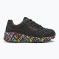 Buty SKECHERS JGoldcrown Uno Lite Lovely Luv black/multicolor 2