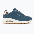 Buty damskie SKECHERS Uno Shimmer Away navy 3