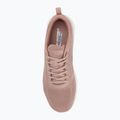 Buty damskie SKECHERS Bobs Squad Chaos Face Off blush pink 5