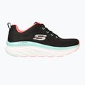 Buty damskie SKECHERS D'Lux Walker Let It Glow black/mint 8