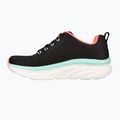 Buty damskie SKECHERS D'Lux Walker Let It Glow black/mint 9