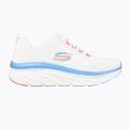Buty damskie SKECHERS D'Lux Walker Let It Glow white/pink/blue 12