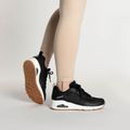 Buty damskie SKECHERS Uno Inside Matters black/white/mesh 2